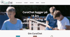 Desktop Screenshot of curachat.com